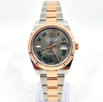 2022 ROLEX DATEJUST 41MM WIMBLEDON EVEROSE & OYSTERSTEEL 126331 - WatchCraze.com.au