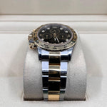 2021 ROLEX COSMOGRAPH DAYTONA YELLOW GOLD & OYSTERSTEEL BLACK DIAL DIAMOND MARKERS 116503 - WatchCraze.com.au