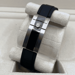 2021 ROLEX DAYTONA WHITE GOLD OYSTERFLEX BLACK DIAL DIMOND MARKERS 116519LN - WatchCraze.com.au