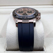 2021 ROLEX DAYTONA COSMOGRAPH EVEROSE GOLD PANDA DIAL RX8 STICKERS 116515LN - WatchCraze.com.au