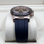 2021 ROLEX DAYTONA COSMOGRAPH EVEROSE GOLD PANDA DIAL RX8 STICKERS 116515LN - WatchCraze.com.au
