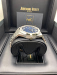 AUDEMARS PIGUET ROYAL OAK 41MM BLUE DIAL 15500st 2019 - WatchCraze.com.au