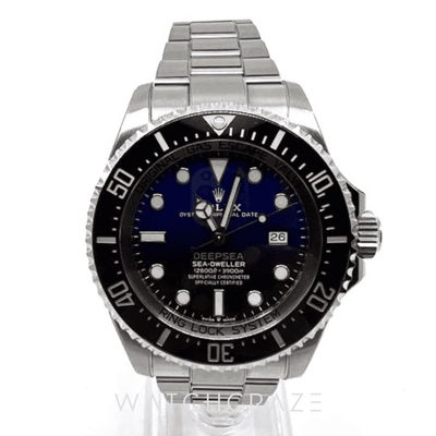 2020 ROLEX SEA-DWELLER DEEPSEA JAMES CAMERON BLUE/BLACK DIAL 44MM 126660 - WatchCraze.com.au