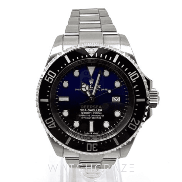 2020 ROLEX SEA-DWELLER DEEPSEA JAMES CAMERON BLUE/BLACK DIAL 44MM 126660 - WatchCraze.com.au