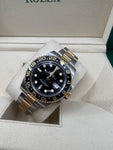 2015 ROLEX GMT MASTER 2 YELLOW GOLD STEEL GMT II 11673LN - WatchCraze.com.au