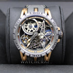 2017 ROGER DUBUIS EXCALIBUR SPIDER PINK GOLD 45MM LIMITED EDITION OF 88 PIECES  DBEX0574 - WatchCraze.com.au