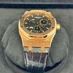 2014 AUDEMARS PIGUET ROYAL OAK DUAL TIME ROSE GOLD