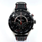 TAG HEUER CARERRA CALIBRE LAPTIMER LEATHER & STEEL BRACELETS - WatchCraze.com.au