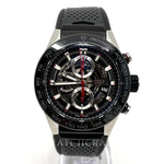 2017 TAG Heuer Carrera Calibre HEUER 01 Skeleton Dial Chronograph CAR2A1Z.FT6044 - WatchCraze.com.au