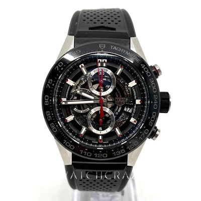 2017 TAG Heuer Carrera Calibre HEUER 01 Skeleton Dial Chronograph CAR2A1Z.FT6044 - WatchCraze.com.au
