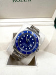2013 ROLEX SUBMARINER SMURF 40MM 116619LB WHITE GOLD - WatchCraze.com.au