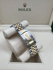 2022 ROLEX DATEJUST 41 ROLESOR YELLOW GOLD & OYSTERSTEEL JUBILEE FLUTED 126333 - WatchCraze.com.au