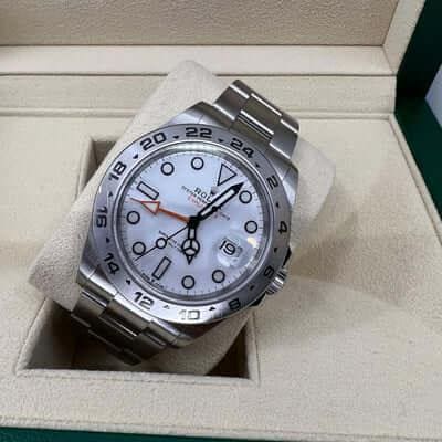 2021 ROLEX EXPLORER II WHITE DIAL 226570 - WatchCraze.com.au