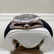 2022 ROLEX SKYDWELLER EVEROSE OYSTERFLEX 326235 42MM - WatchCraze.com.au