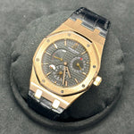 2014 AUDEMARS PIGUET ROYAL OAK DUAL TIME ROSE GOLD