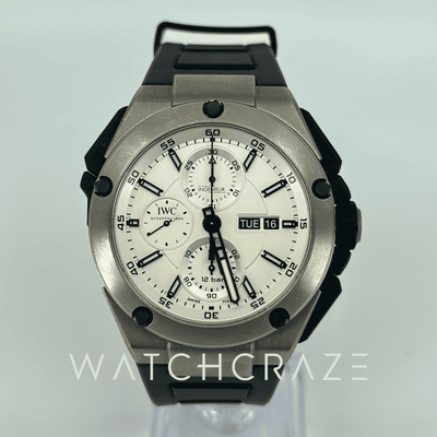 2014 IWC INGENIEUR DOUBLE CHRONOGRAPH TITANIUM 44MM IW386501