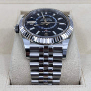 2022 ROLEX SKYDWELLER 42MM BLUE DIAL JUBILEE 326934 - WatchCraze.com.au