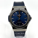 2021 HUBLOT CLASSIC FUSION (BLUE DIAL) 511.NX.7170.LR 45MM - WatchCraze.com.au