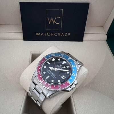 ROLEX GMT 1675 CIRCA 1973 - WatchCraze.com.au