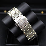 2021 UNWORN AUDEMARS PIGUET ROYAL OAK 34MM BLUE DIAL DIAMOND BEZEL 77351ST - WatchCraze.com.au