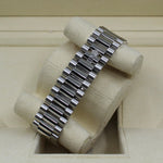 2021 ROLEX DAY DATE 40MM PLATINUM ICE BLUE MOTIF DIAL 228206 - WatchCraze.com.au