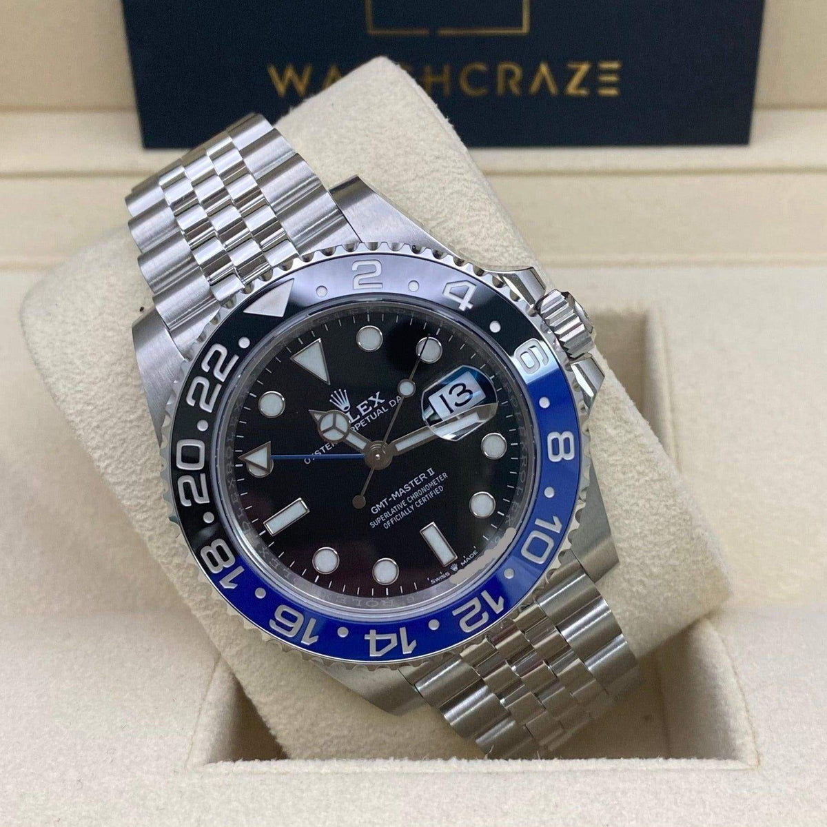 2021 ROLEX GMT MASTER II BATGIRL 126710BLR