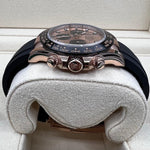 2021 ROLEX DAYTONA COSMOGRAPH EVEROSE GOLD PANDA DIAL RX8 STICKERS 116515LN - WatchCraze.com.au