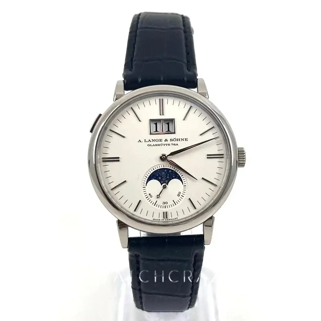 2020 A. LANGE & SOHNE SAXONIA MOONPHASE WHITE GOLD REF. 384.026