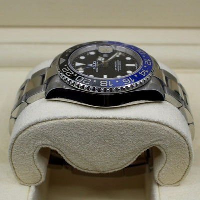 2018 ROLEX GMT MASTER II 40MM BATMAN 116710BLNR - WatchCraze.com.au