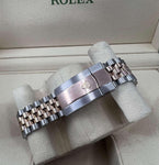 2020 ROLEX DATEJUST CHOCOLATE DIAL DIAMOND MARKERS 41MM 126331 - WatchCraze.com.au