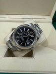 2019 ROLEX SKY-DWELLER BLACK DIAL 326934 - WatchCraze.com.au