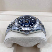 2022 ROLEX SKYDWELLER 42MM BLUE DIAL JUBILEE 326934 - WatchCraze.com.au