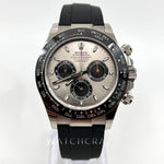 2022 ROLEX COSMOGRAPH DAYTONA OYSTERFLEX 40MM WHITE GOLD SILVER PANDA 116519LN - WatchCraze.com.au