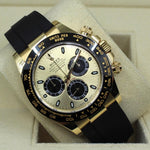 2022 ROLEX COSMOGRAPH DAYTONA OYSTERFLEX YELLOW GOLD 40MM PARTIAL STICKERS 116518LN - WatchCraze.com.au