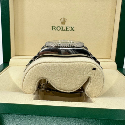 2018 ROLEX SKY-DWELLER WHITE DIAL JUBILEE BAND 326934 - WatchCraze.com.au