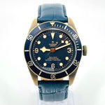 2020 TUDOR BLACK BAY BRONZE BUCHERER BLUE 43MM 79250BB - WatchCraze.com.au