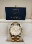 2021 ROLEX DAY-DATE YELLOW GOLD 40MM 228238 - WatchCraze.com.au