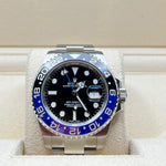 2013 ROLEX GMT BATMAN 116710BLNR 40MM OYSTER BRACELET - WatchCraze.com.au