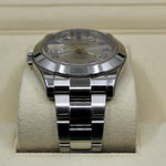 ROLEX DATEJUST 41MM OYSTERSTEEL SILVER DIAL BLUE ARABIC MARKERS 116300 RX8 STICKERS - WatchCraze.com.au