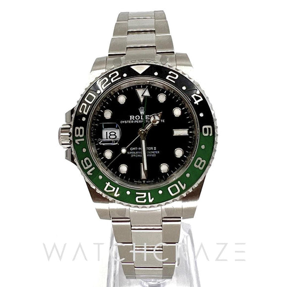 2022 ROLEX GMT-MASTER II ‘SPRITE’ 40MM 126720VTNR - WatchCraze.com.au