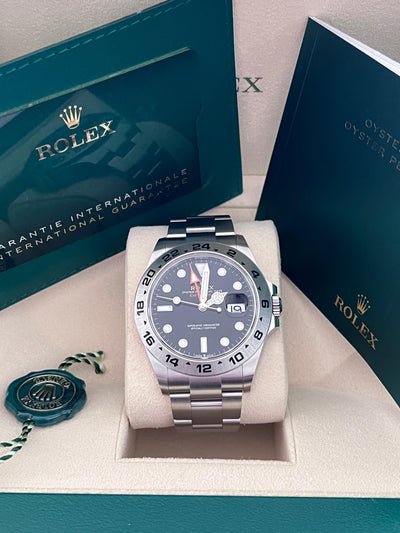 ROLEX EXPLORER II BLACK DIAL 2021 - WatchCraze.com.au