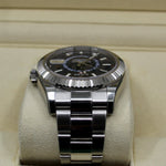 2022 ROLEX SKYDWELLER 326934 BLUE DIAL OYSTERSTEEL BRACELET 42MM RX8 STICKERS - WatchCraze.com.au