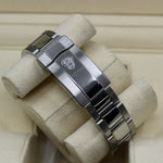 ROLEX DATEJUST 41MM OYSTERSTEEL SILVER DIAL BLUE ARABIC MARKERS 116300 RX8 STICKERS - WatchCraze.com.au