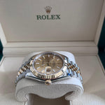 ROLEX DATEJUST 41mm DJ41 TWO TONED YELLOW GOLD FLUTED JUBILEE 116233 - WatchCraze.com.au