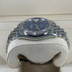 2023 ROLEX DATEJUST 41MM AZZURRO BLUE ROMAN DIAL 126334