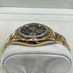 2001 ROLEX DAYTONA PAUL NEWMAN YELLOW GOLD 116528 40MM FULL SET - WatchCraze.com.au
