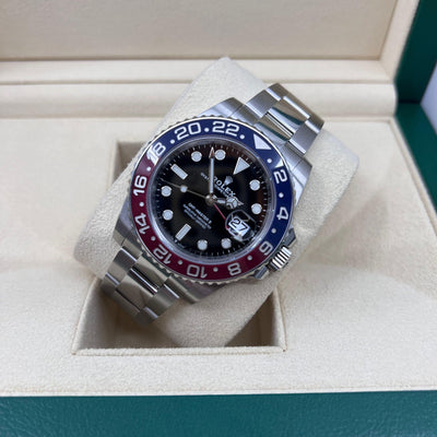 2022 ROLEX GMT MASTER II ‘PEPSI’  40MM 1267BLRO - WatchCraze.com.au