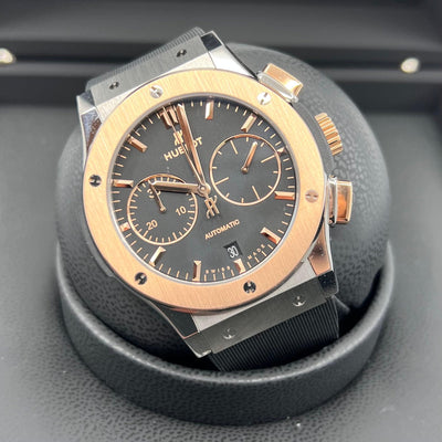 2021 HUBLOT CLASSIC FUSION CHRONOGRAPH TITANIUM KING GOLD 45MM 541.NO.1181.RX - WatchCraze.com.au
