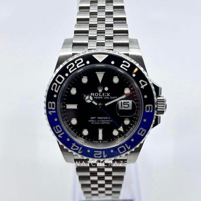 2021 ROLEX GMT-MASTER II ‘BATGIRL’ 40MM 126710BLNR - WatchCraze.com.au