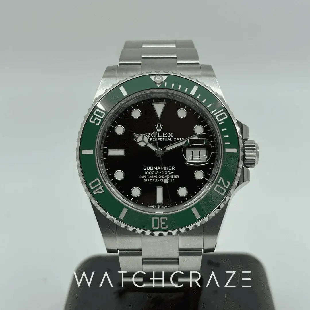 2023 ROLEX SUBMARINER DATE BLACK DIAL ‘STARBUCKS’ 41MM 126610LV